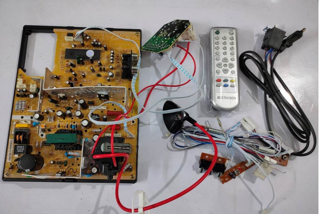 CRT TV New Motherboard Review Dip Electronics LAB