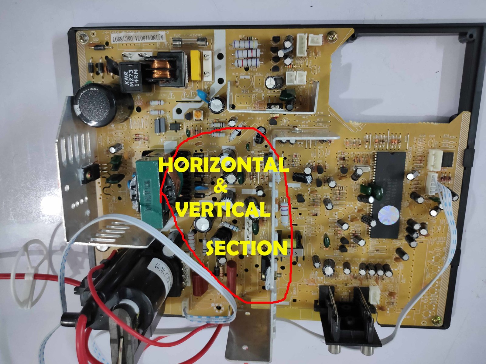 Crt Tv Motherboard All Section